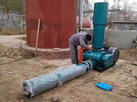 三葉羅茨鼓風機放氣閥的設定方法